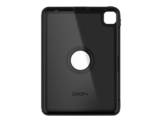 OtterBox Defender Series - Hintere Abdeckung für Tablet - Polycarbonat, Kunstfaser - Schwarz - 11" - für Apple 11-inch iPad Pro (3. Generation)