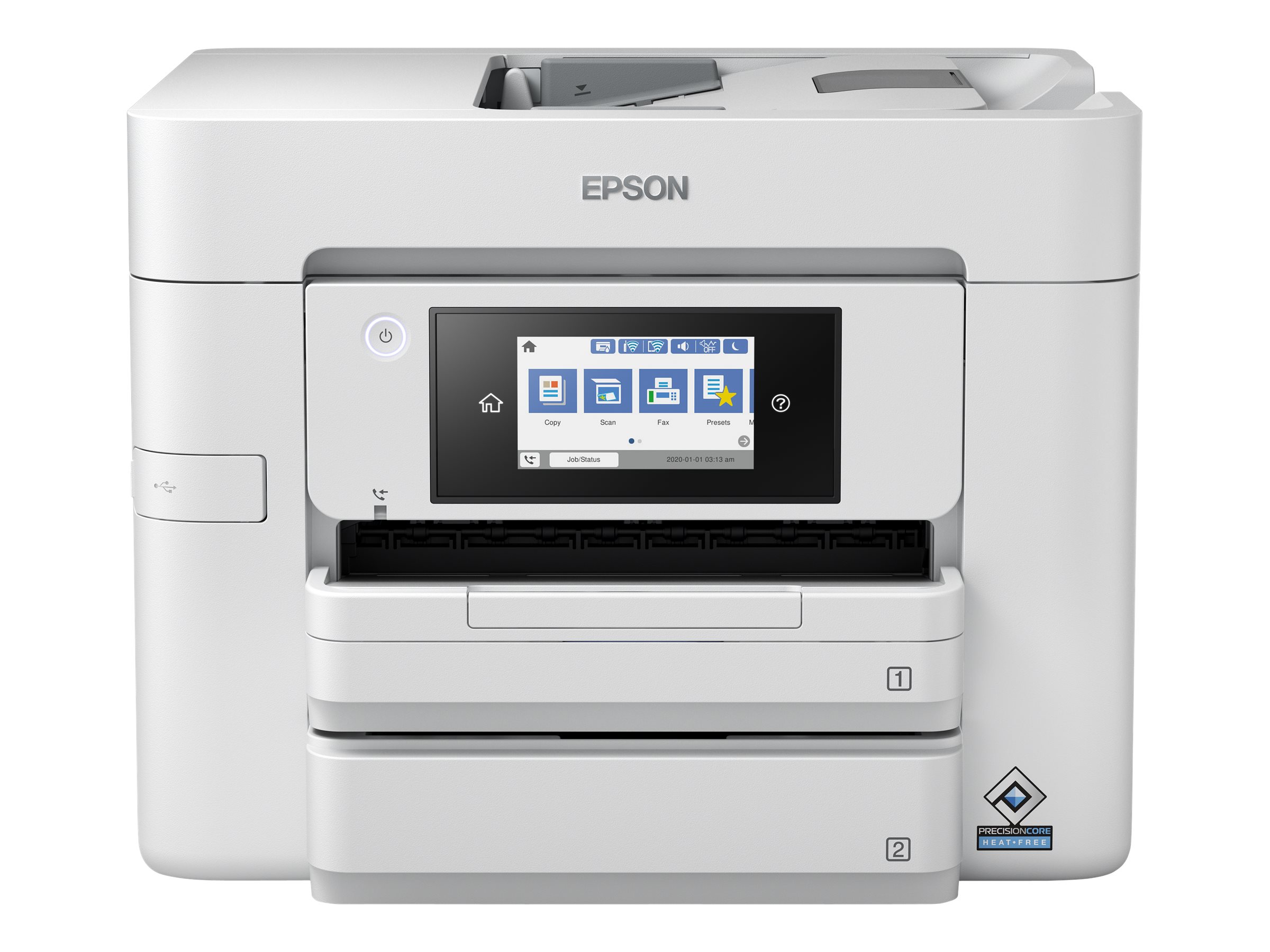 Epson WorkForce Pro WF-C4810DTWF - Multifunktionsdrucker - Farbe - Tintenstrahl - A4Legal (Medien)