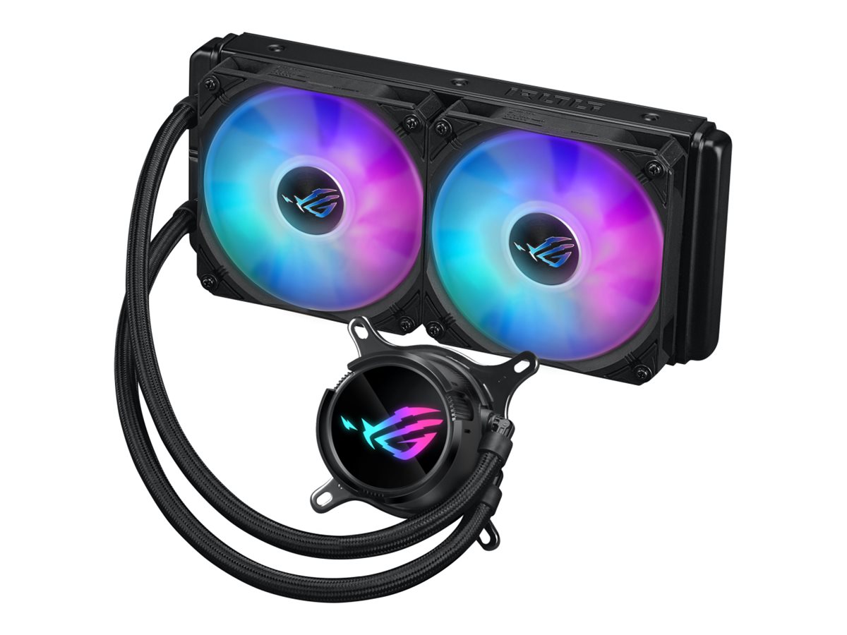 ASUS ROG STRIX LC III 240 ARGB - Prozessor-Flüssigkeitskühlsystem - Kühlergröße 240 mm - (für AM4, LGA1200, LGA1700, AM5, LGA115x Socket)