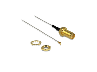 Delock Antennenkabel - RP-SMA (W) zu I-PEX (M)
