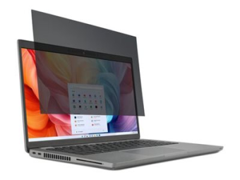 Kensington High Clarity - Blickschutzfilter für Notebook - 2-Wege - Kleber, Scharnierlaschen - 35.6 cm (14")