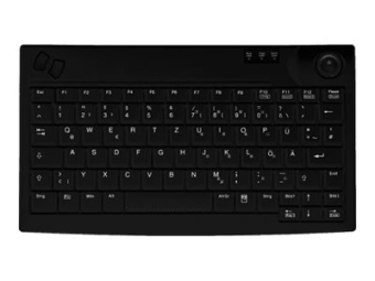 Cherry Active Key AK-440-T - Tastatur - kompakt Mini
