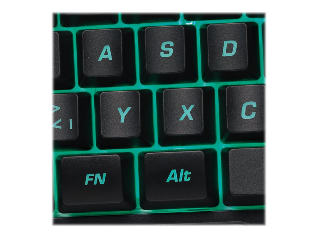 LogiLink Illuminated one-hand gaming - Tastatur