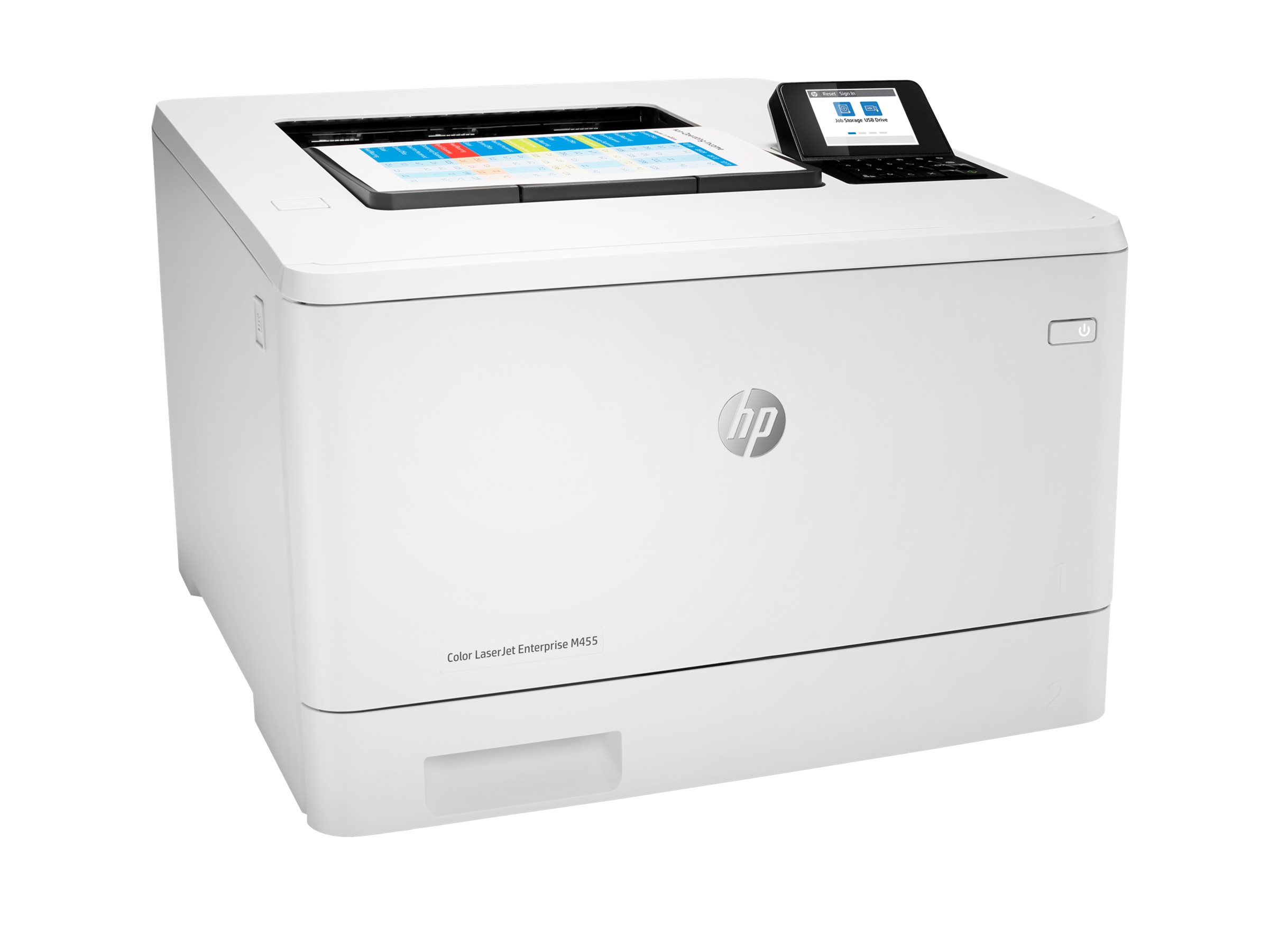 HP Color LaserJet Enterprise M455dn - Drucker - Farbe - Duplex - Laser - A4Legal - 600 x 600 dpi - bis zu 27 SeitenMin. (einfarbig)