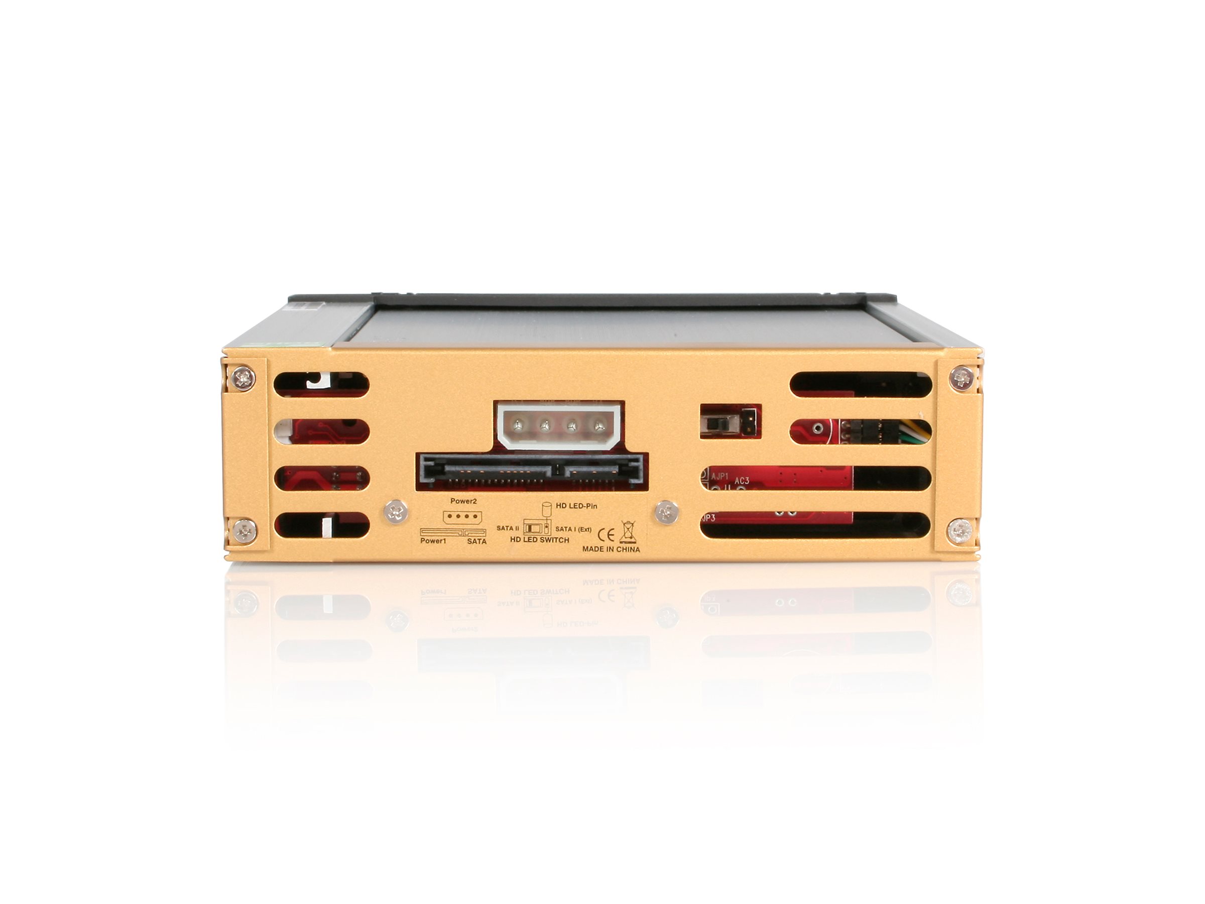 StarTech.com Wechselrahmen 5,25 Zoll - Mobiles Festplatten Hot Swap Speicher Rack für 3,5 (8,9cm)
