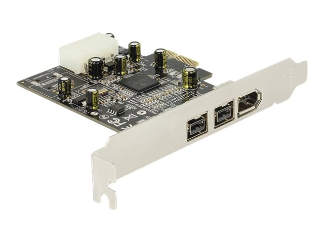 Delock PCI Express card FireWire A  B - Videoaufnahmeadapter