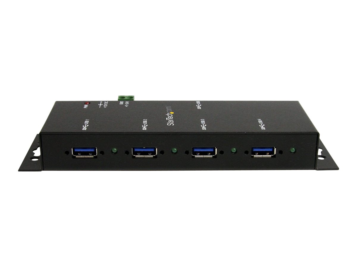 StarTech.com Montierbarer 4 Port Industrieller