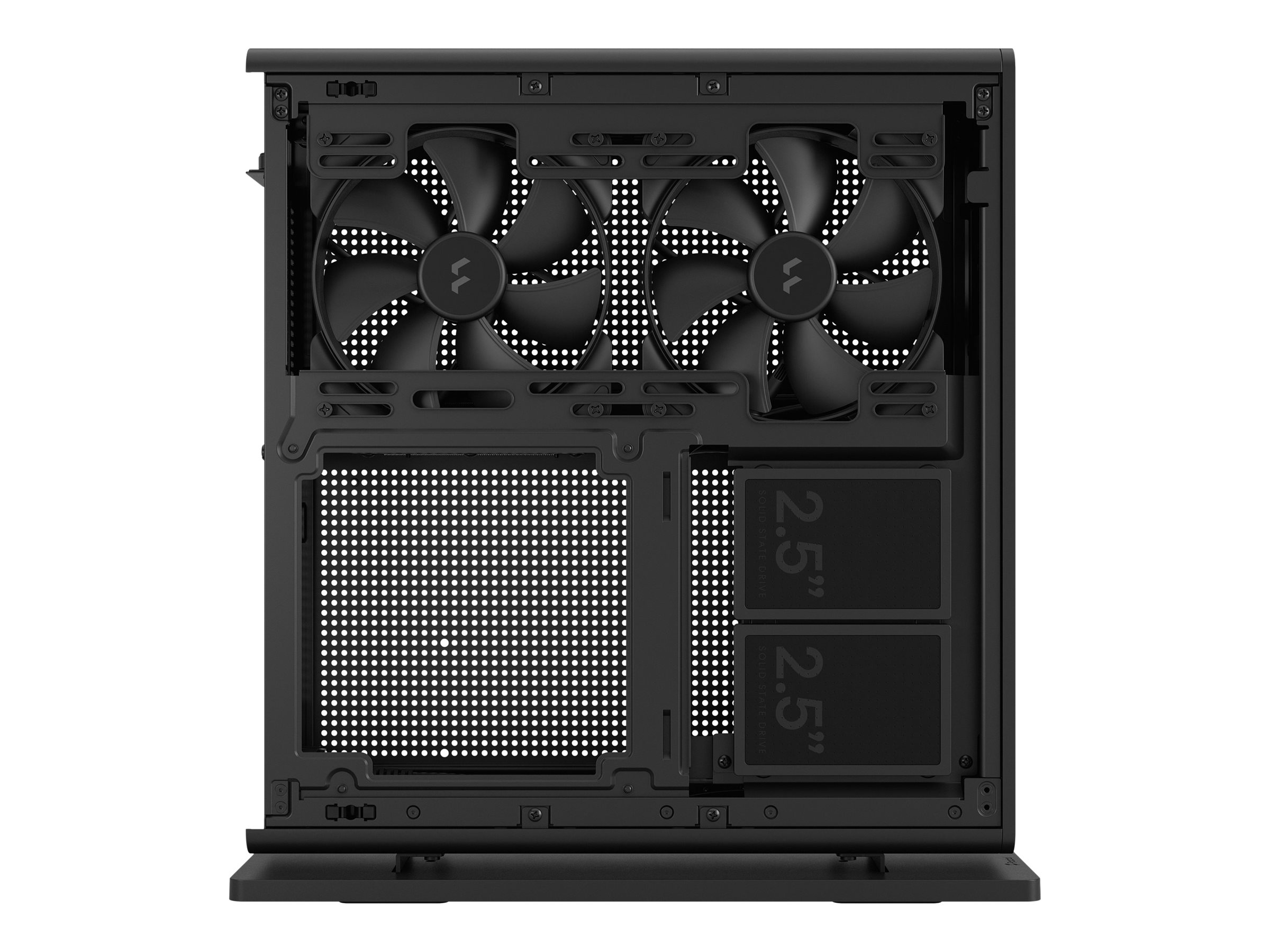Fractal Design Ridge - SFF - Mini-ITX - keine Spannungsversorgung (SFX12VSFX-L12V)