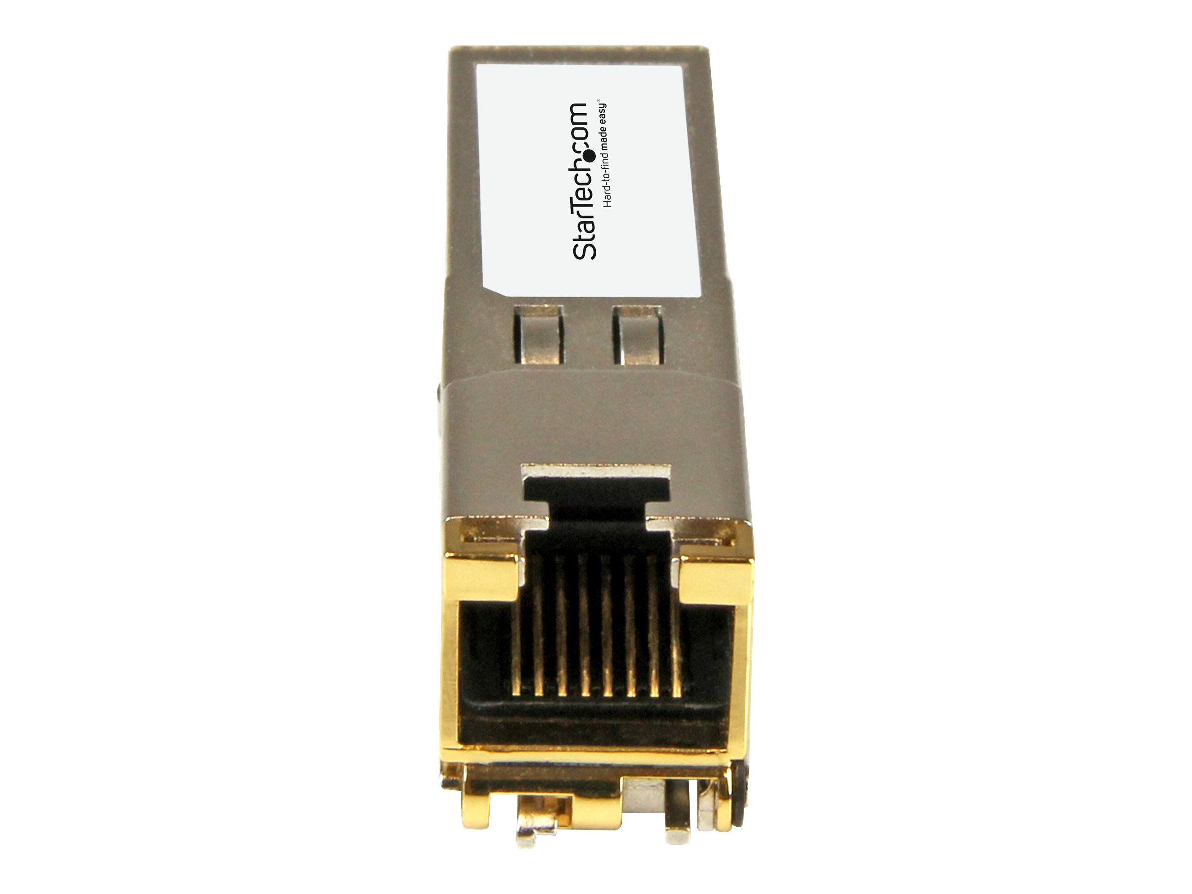 StarTech.com 95Y0549-ST Transceiver Modul (SFP+ Module, 101001000Base-TX Brocade kompatibel, Kupfer, RJ-45 Kupfer mit DDM)