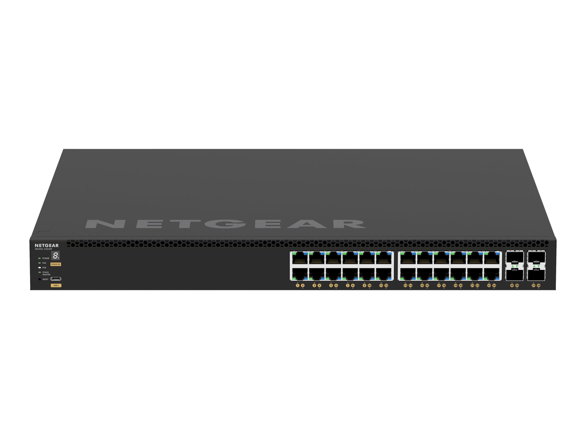 Netgear M4350 Series M4350-24G4XF - Switch - L3 - managed - 24 x 101001000 (PoE+)