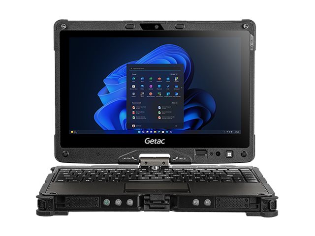 GETAC V110 G7 - Robust - Konvertierbar - Intel Core i5 1235U  1.3 GHz - Win 11 Pro - Intel Iris Xe Grafikkarte - 8 GB RAM - 256 GB SSD NVMe - 29.5 cm (11.6")