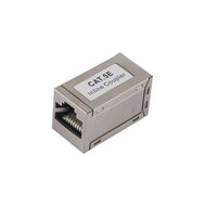 Equip Cat.5e geschirmter modularer Inline-Koppler - RJ-45 - RJ-45 - Silber