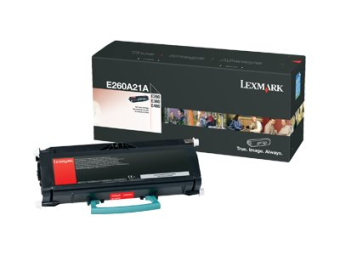 Lexmark Schwarz - original - Tonerpatrone - für Lexmark E260