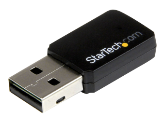 StarTech.com USB 2.0 AC600 Mini Dual Band Wireless-AC Network Adapter - 1T1R 802.11ac WiFi Adapter - 2.4GHz  5GHz USB Wireless (USB433WACDB)
