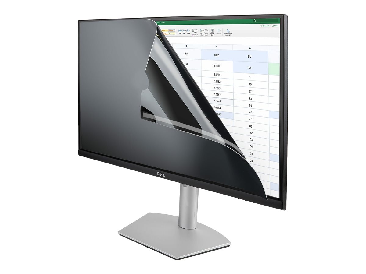 StarTech.com 23.6-inch 169 Computer Monitor Privacy Filter, Anti-Glare Privacy Screen with 51% Blue Light Reduction, Black-out Monitor Screen Protector w+- 30 deg. Viewing Angle, Matte and Glossy Sides (23669-PRIVACY-SCREEN)