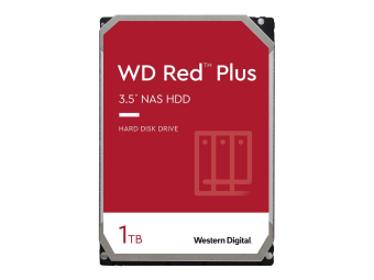 WD Red Plus WD10EFRX - Festplatte - 1 TB - intern - 3.5 (8.9 cm)