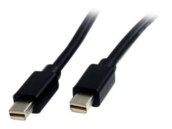 StarTech.com 1m Mini DisplayPort Kabel 1.2 - MiniDP 4k zu MDP - SteckerStecker - Schwarz - DisplayPort-Kabel - Mini DisplayPort (M)