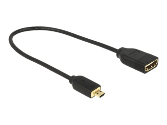 Delock HDMI-Adapter - HDMI weiblich zu 19 pin micro HDMI Type D männlich