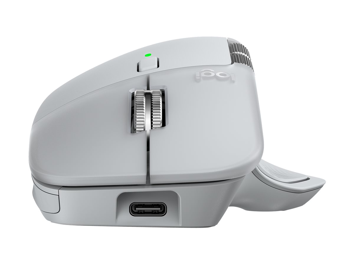 Logitech MX Master 4 - Maus - 8 Tasten - kabellos - Bluetooth, 2.4 GHz - kabelloser Empfänger (USB)