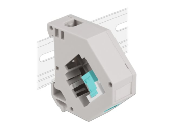 Delock Keystone Jack-DIN-Adapter für Schienenmontage