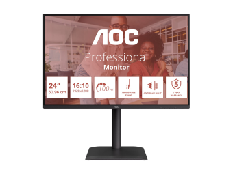 AOC X24E4U - E4 Series - LED-Monitor - 60.96 cm (24")
