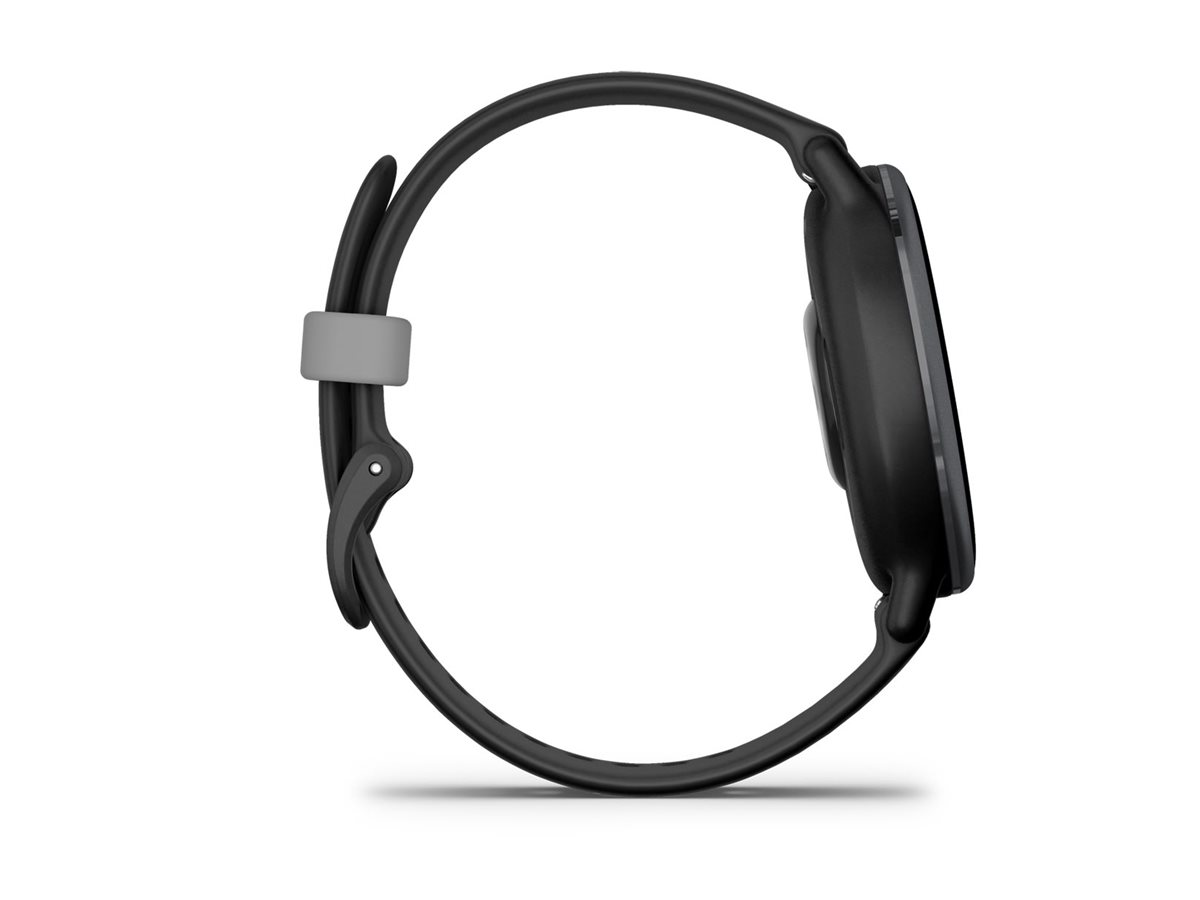 Garmin vívoactive 5 - Schwarz - intelligente Uhr mit Band - Silikon - Handgelenkgröße 125-190 mm - Anzeige 3.04 cm (1.2")