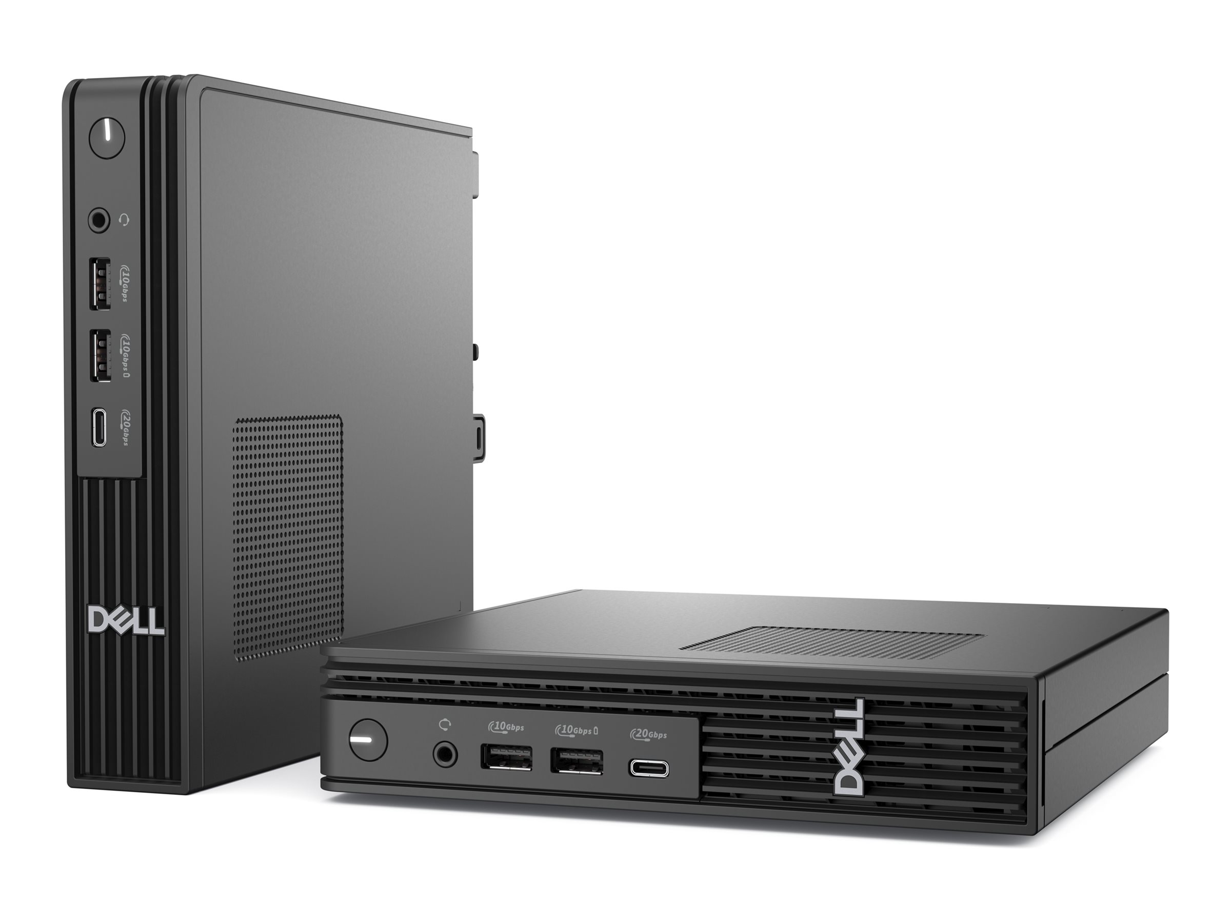 Dell Pro Micro Plus QBM1250 - Micro - Core Ultra 7 265  2.4 GHz - RAM 16 GB - SSD 512 GB - NVMe, TLC - Intel Graphics - 1GbE, Bluetooth, Wi-Fi 6E - WLAN Bluetooth, 802.11abgnacax (Wi-Fi 6E)