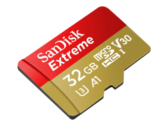 SanDisk Extreme - Flash-Speicherkarte (microSDHCSD-Adapter inbegriffen)