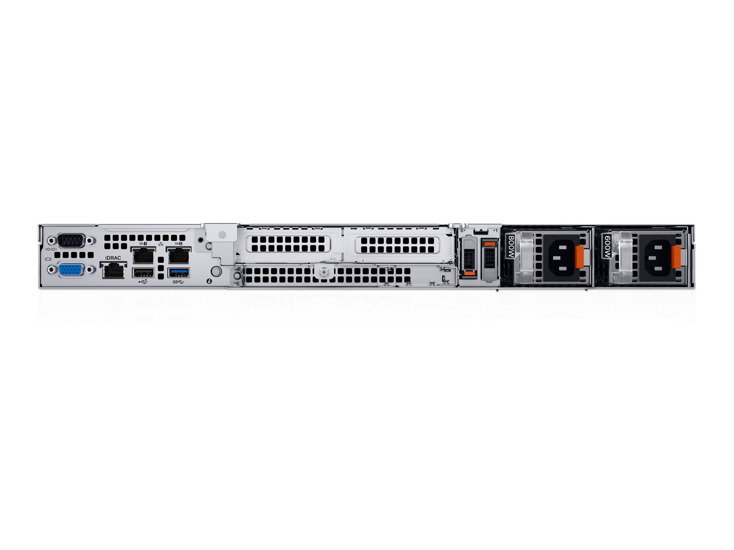 Dell PowerEdge R360 - Server - Rack-Montage - 1U - 1-Weg - 1 x Xeon 6369P  3.3 GHz - RAM 32 GB - SAS - Hot-Swap 6.4 cm (2.5")