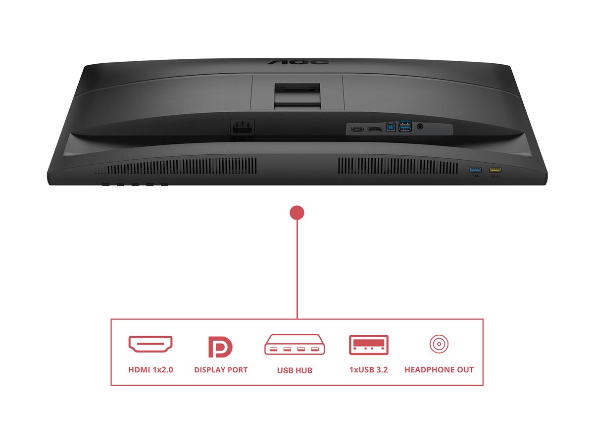 AOC Q27E4U - LED-Monitor - 68.6 cm (27") - 2560 x 1440 QHD @ 120 Hz