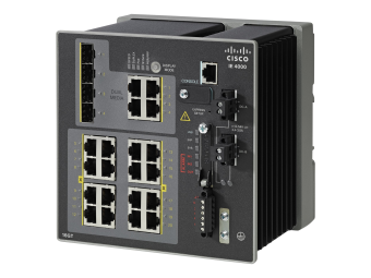 Cisco Industrial Ethernet 4000 Series - Switch - managed - 8 x 101001000 + 8 x 101001000 (PoE+)