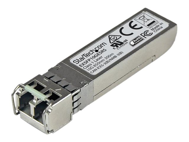 StarTech.com Juniper EX-SFP-10GE-SR kompatibel SFP+ - 10 Gigabit Fiber 10GBase-SR SFP+ Transceiver Module - MM LC mit DDM - 300m - SFP+-Transceiver-Modul (gleichwertig mit Juniper EX-SFP-10GE-SR)