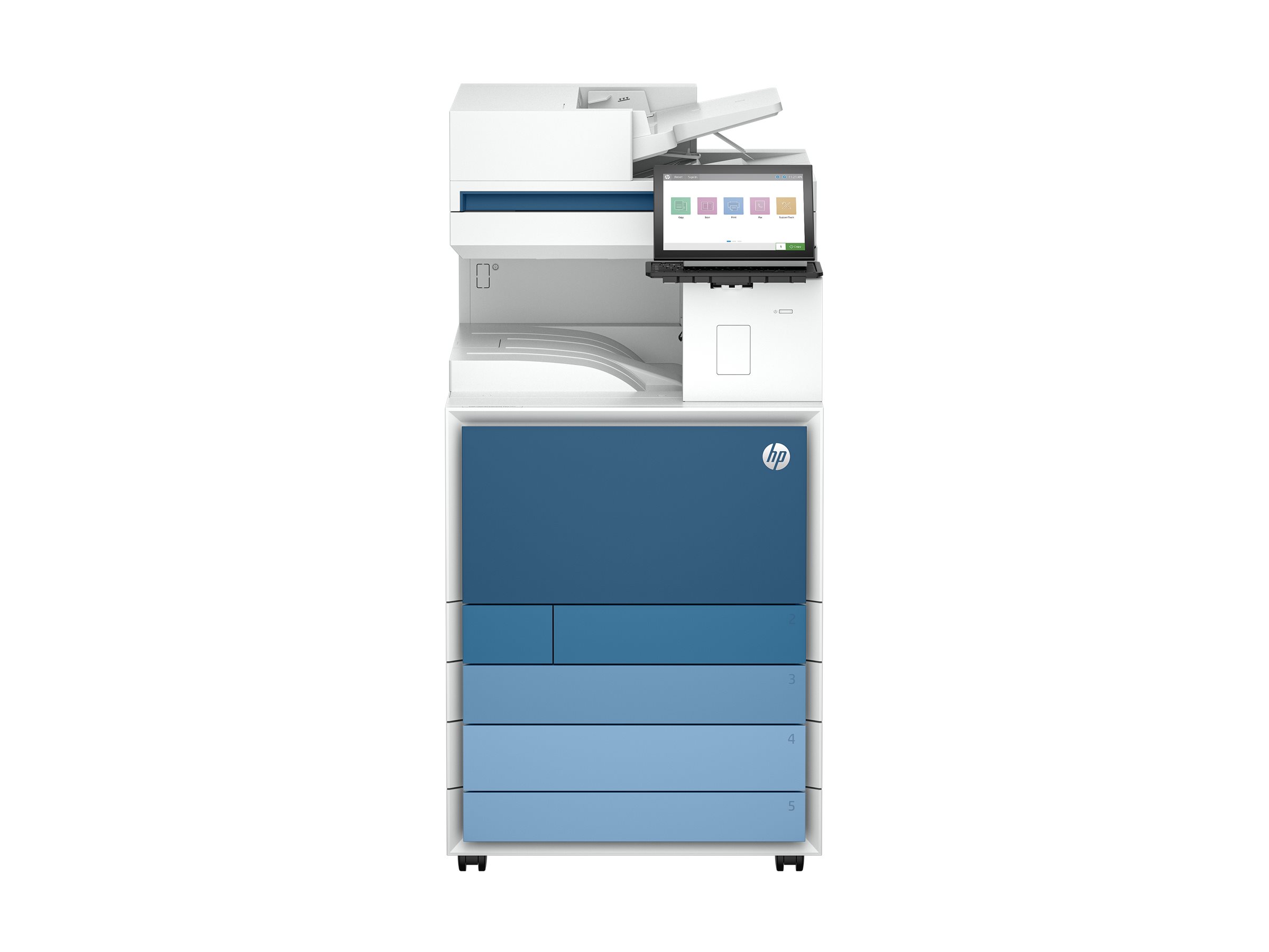 HP LaserJet Enterprise Flow MFP 8801z - Multifunktionsdrucker - Farbe - Laser - A3 (297 x 420 mm)