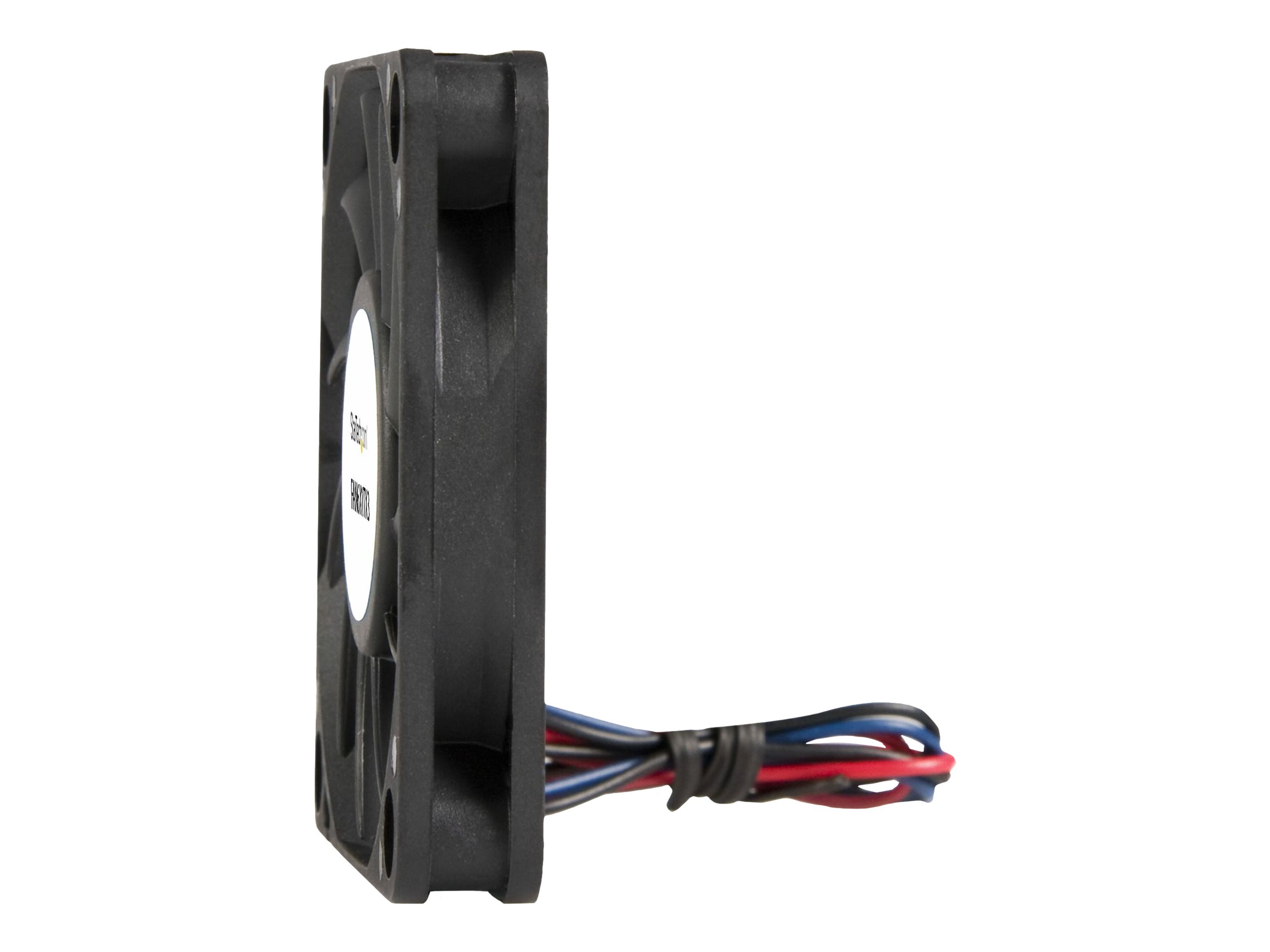 StarTech.com 60mm Gehäuselüfter - Lüfter 6cm für PC Gehäuse mit 3-pin Molex Stecker (60mmx60mmx10mm)
