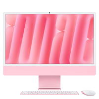 Apple iMac Z1E6 59.62cm Standardglas M4 8C CPU8C GPU16C N.E. SSD Gbit Eth MM MaKey DE Rose