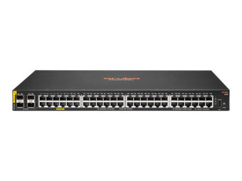 HPE Aruba Networking CX 6100 48G Class4 PoE 4SFP+ 740W Switch - Switch - L3 - managed - 48 x 101001000 (PoE+)