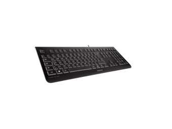 Cherry KC 1000 - Tastatur - Laser - 105 Tasten QWERTZ - Schwarz