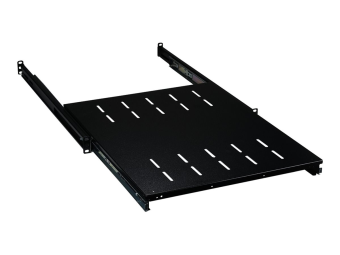 EFB Elektronik EFB-Elektronik - Rack - Regal - slideable - Jet Black, RAL 9005 - 1U - 48.3 cm (19")