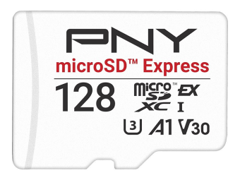 PNY Flash-Speicherkarte - 128 GB - A1  Video Class V30  UHS-I U3  Class10