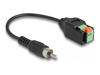 Delock Audio-Adapter - 2-polige Klemmleiste zu RCA männlich