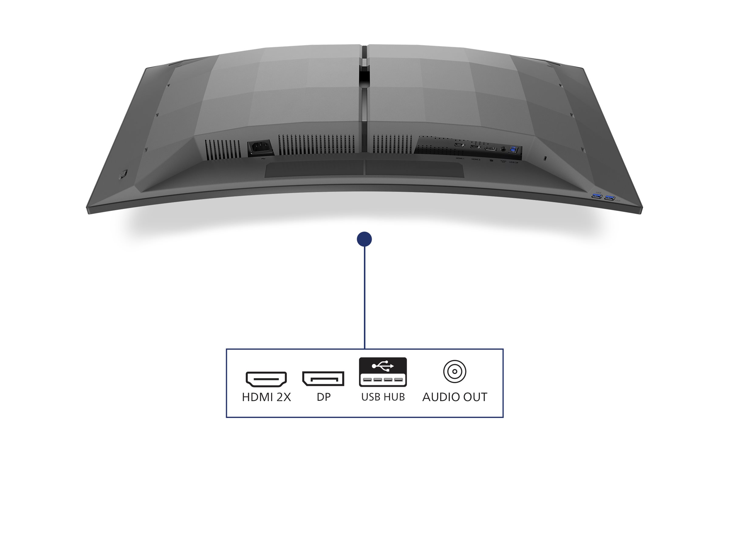 Philips Evnia 6000 34M2C6500 - OLED-Monitor - Gaming - gebogen - 86.36 cm (34")