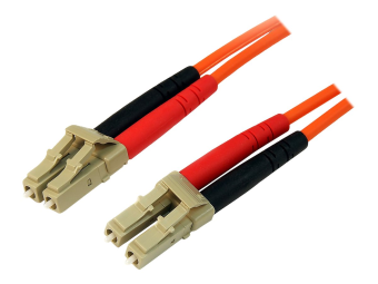 StarTech.com 3m Fiber Optic Cable - Multimode Duplex 50125 - LSZH - LCLC - OM2 - LC to LC Fiber Patch Cable - Netzwerkkabel - LC Multi-Mode (M)