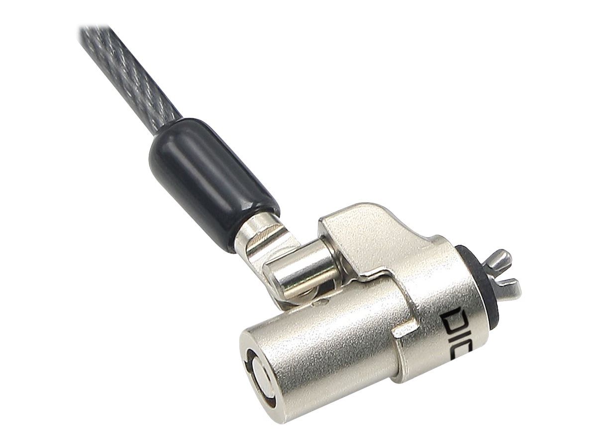 Dicota Sicherheitskabelschloss - Schwarz