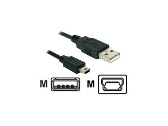 Delock USB-Kabel - USB (M) zu Mini-USB, Typ B (M)