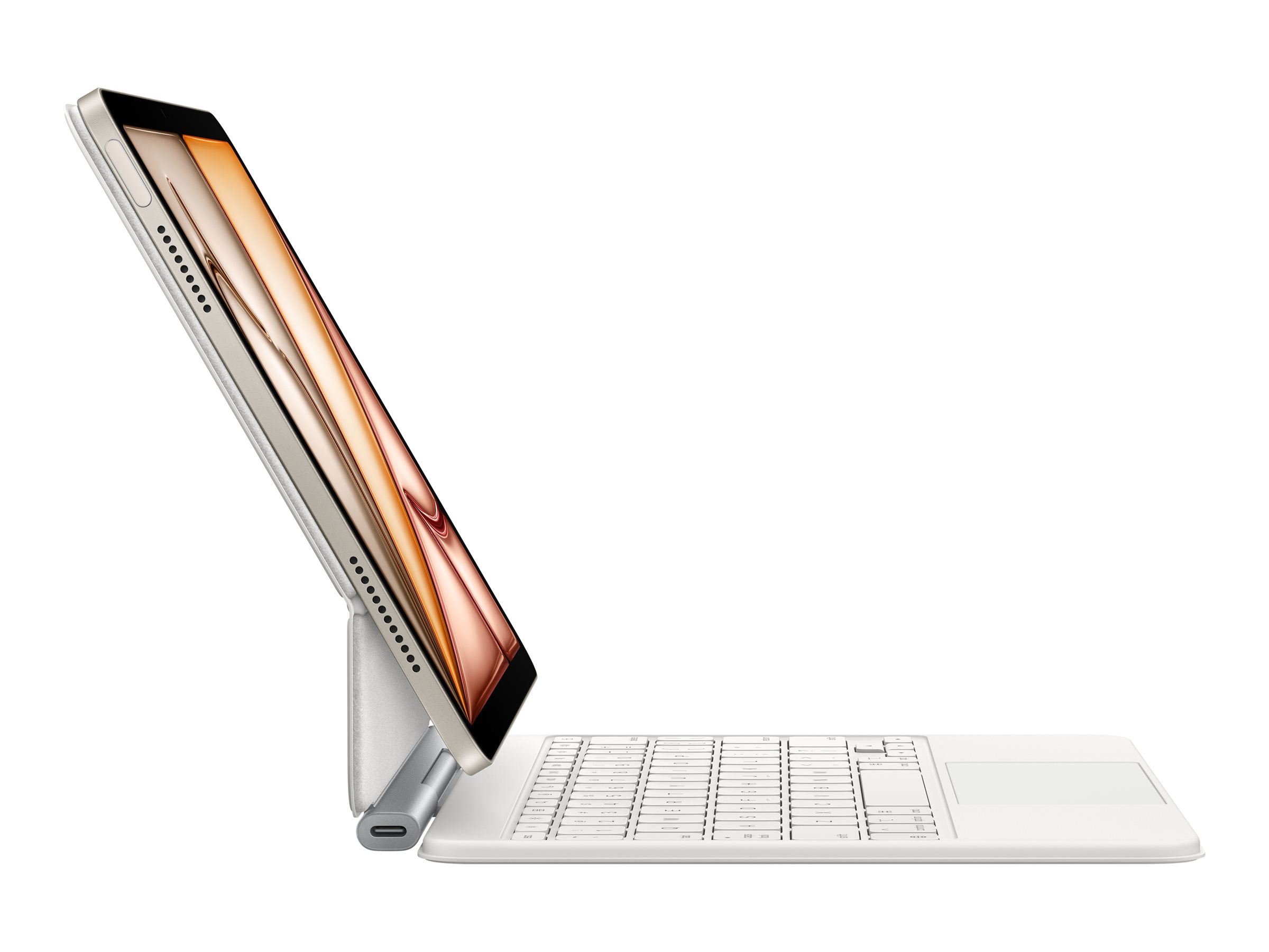 Apple Magic Keyboard - Tastatur und Foliohülle - mit Trackpad - Apple Smart connector - QWERTY - Russisch - für 10.9-inch iPad Air (4. Generation, 5. Generation)
