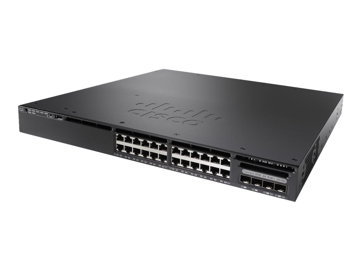 Cisco Catalyst 3650-24TS-E - Switch - L3 - managed