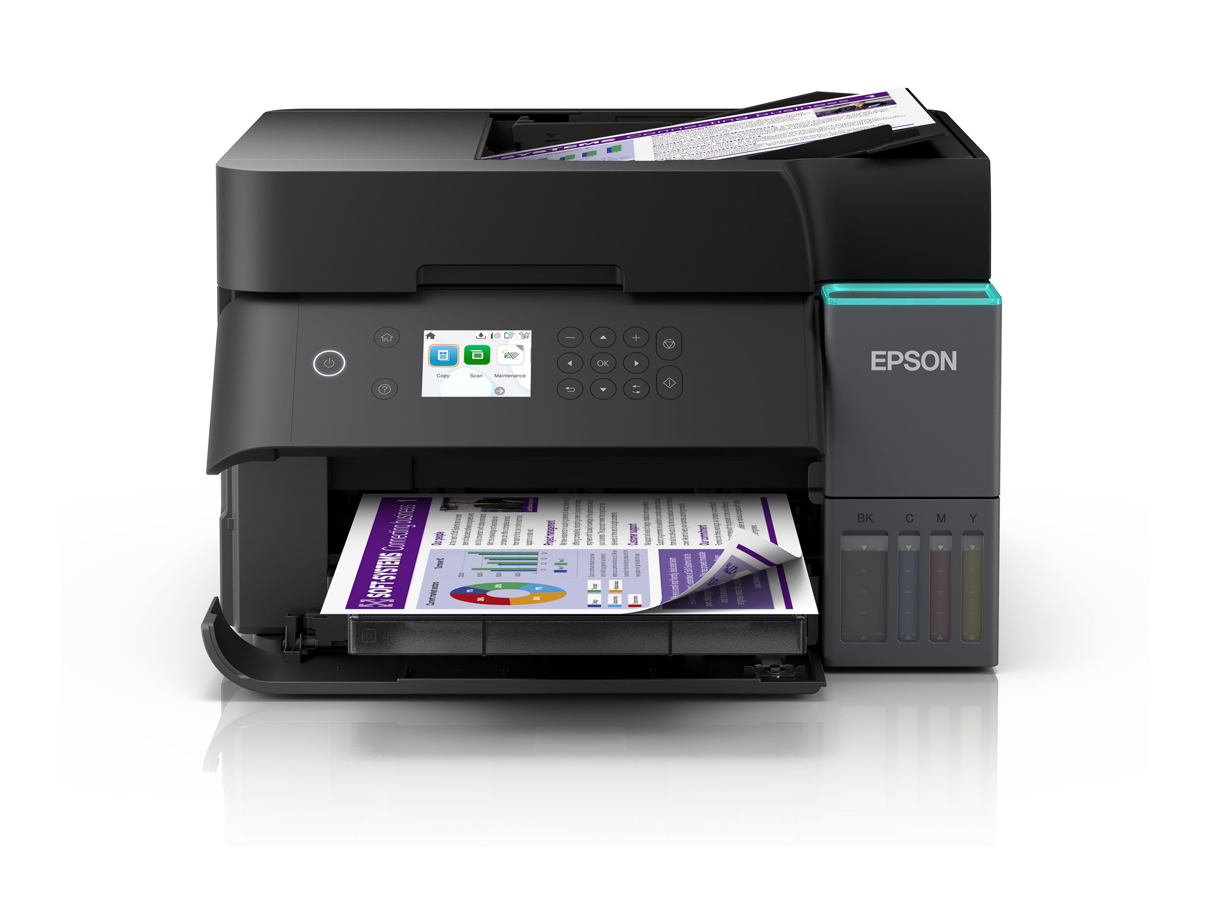 Epson EcoTank ET-3950 - Multifunktionsdrucker - Farbe - Tintenstrahl - ITS - Legal (216 x 356 mm)