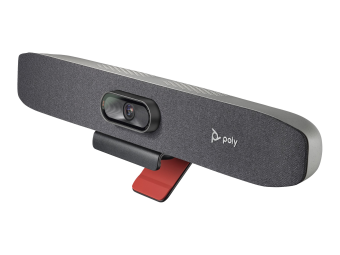 Poly Studio R30 - Persönliche Videobar - Zoom Certified Zertifiziert für Microsoft Teams
