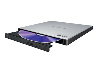 HLDS LG GP57ES40 - Silber - Ablage - Desktop  Laptop - DVD Super Multi - USB 2.0 - CD-DA - CD-R - CD-ROM - CD-RW - DVD+R - DVD+R DL - DVD+RW - DVD-R - DVD-R DL - DVD-RAM - DVD-ROM - DVD-RW