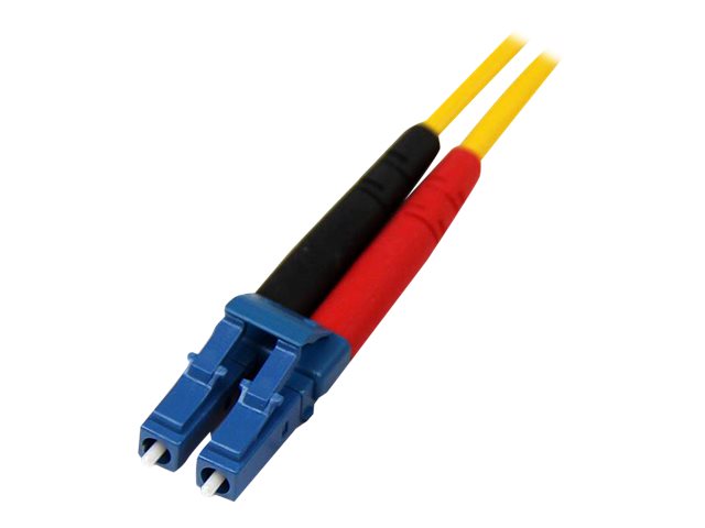StarTech.com 4m Fiber Optic Cable - Single-Mode Duplex 9125 - LSZH - LCLC - OS1 - LC to LC Fiber Patch Cable (SMFIBLCLC4)